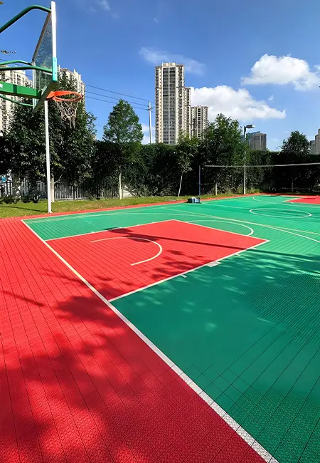 Модульные спортивные покрытия