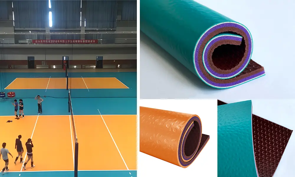 покрытие для волейбола