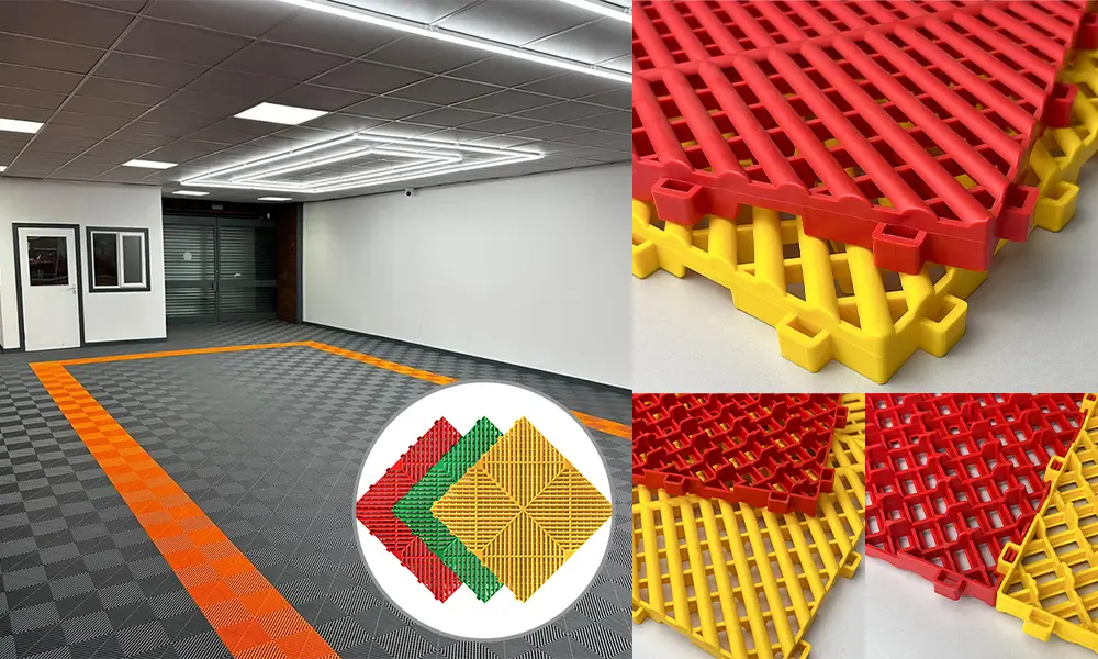 Гаражные ПВХ плитки