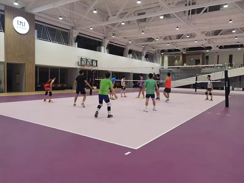 volleyball floor
