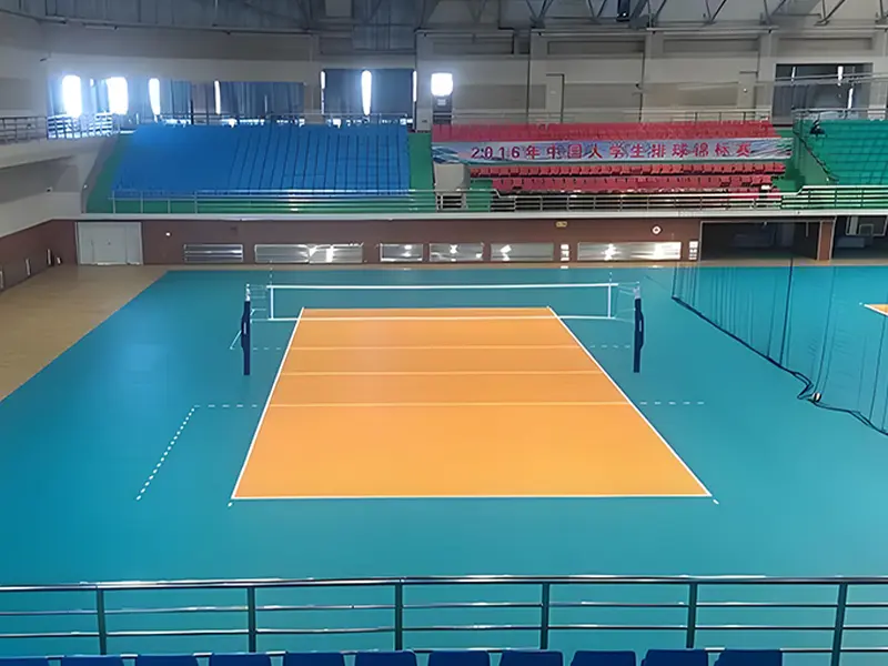 Лучший материал для покрытия крытой волейбольной площадки