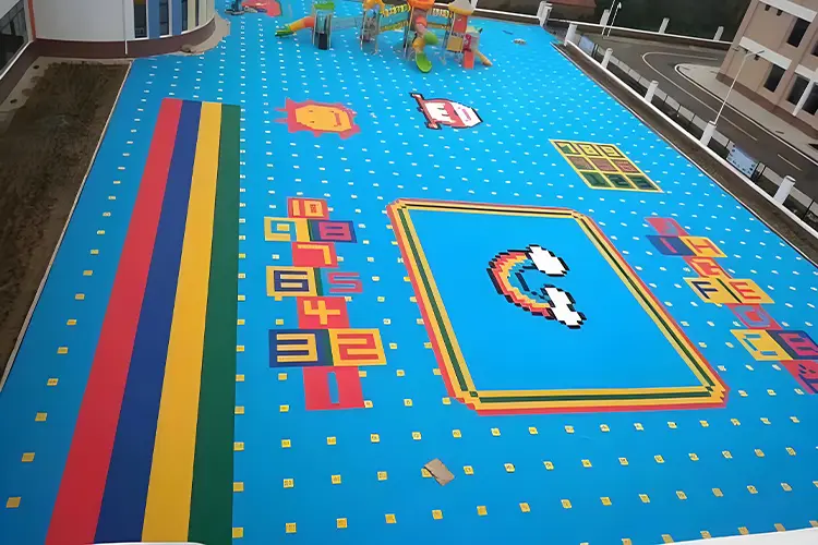 Территория детского сада