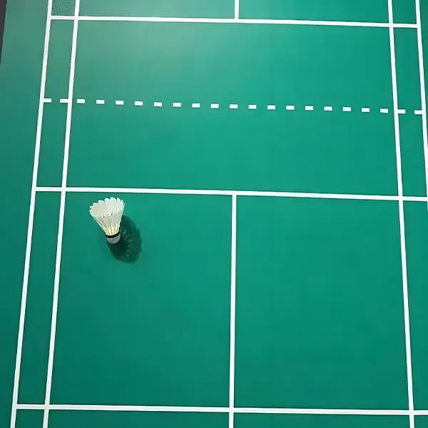 пол для бадминтона