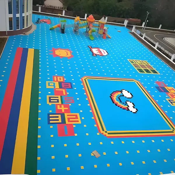 уличные напольные покрытия для школы